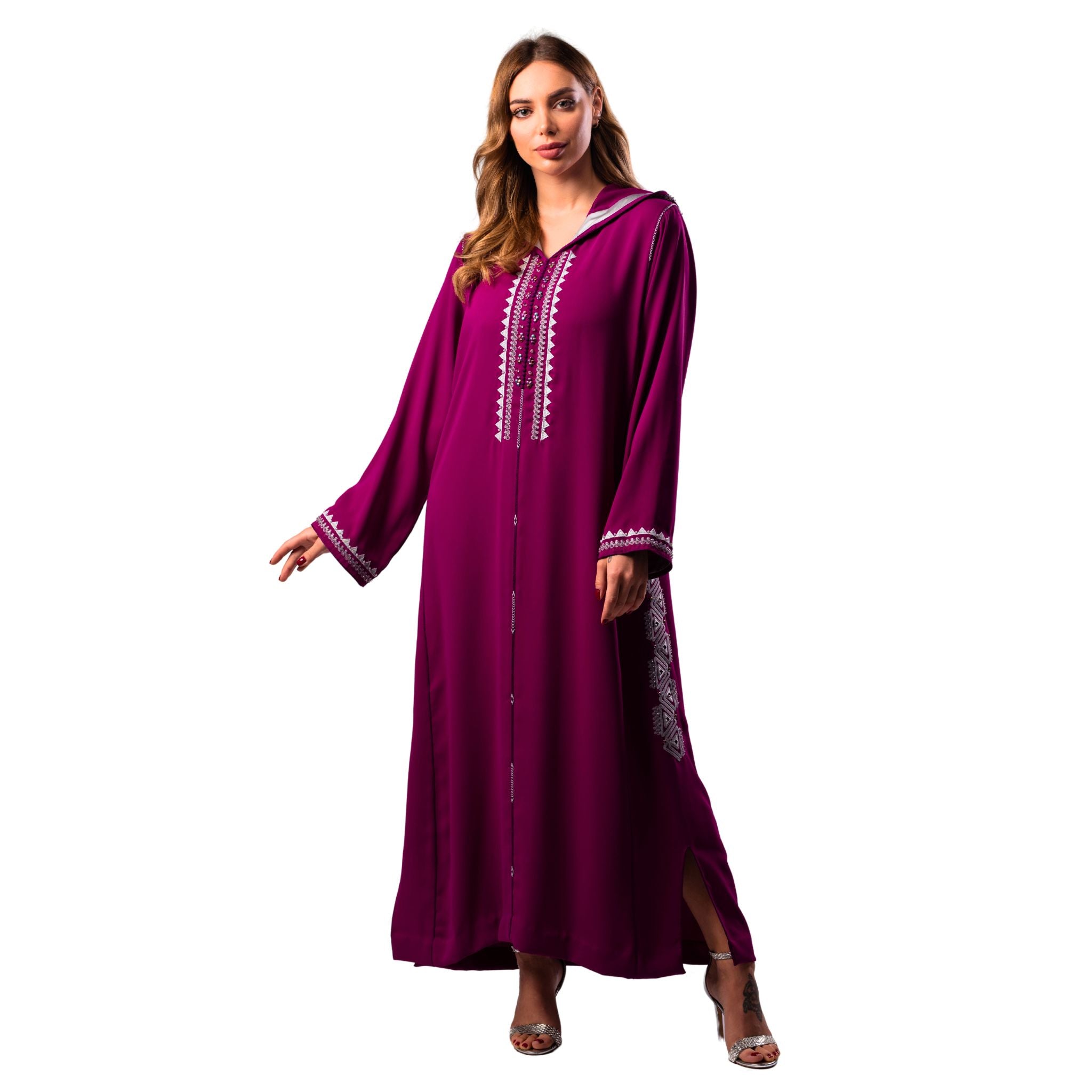 chilaba marroquí mujer