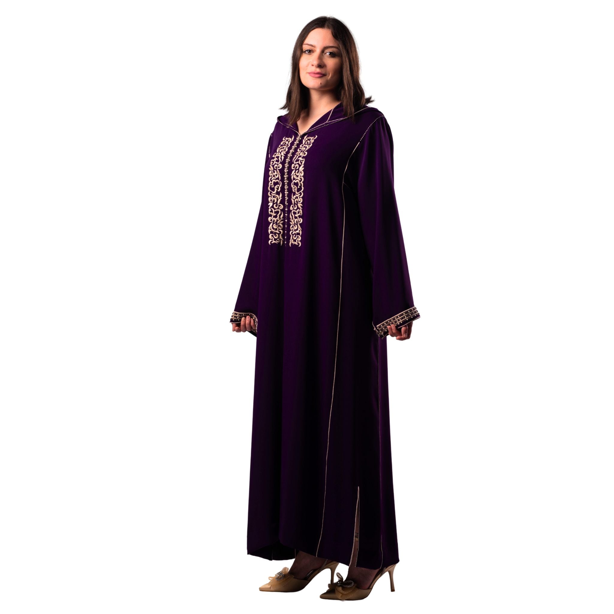 chilaba marroquí mujer